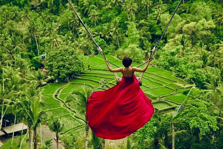 Ubud Rice Terrace Sunrise Yoga