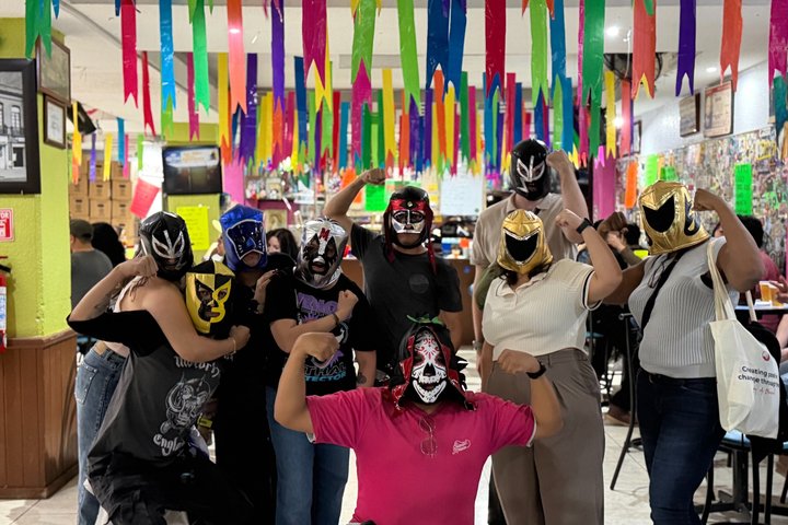 Lucha Libre Night with Local Fans
