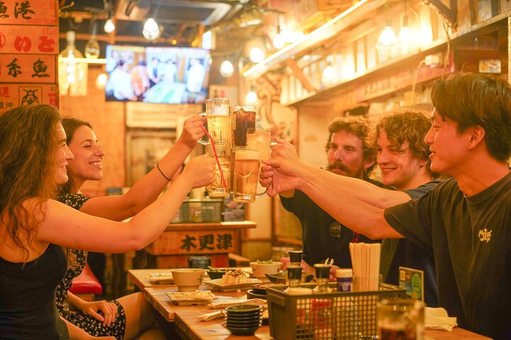 Shinjuku Golden Gai Izakaya Night